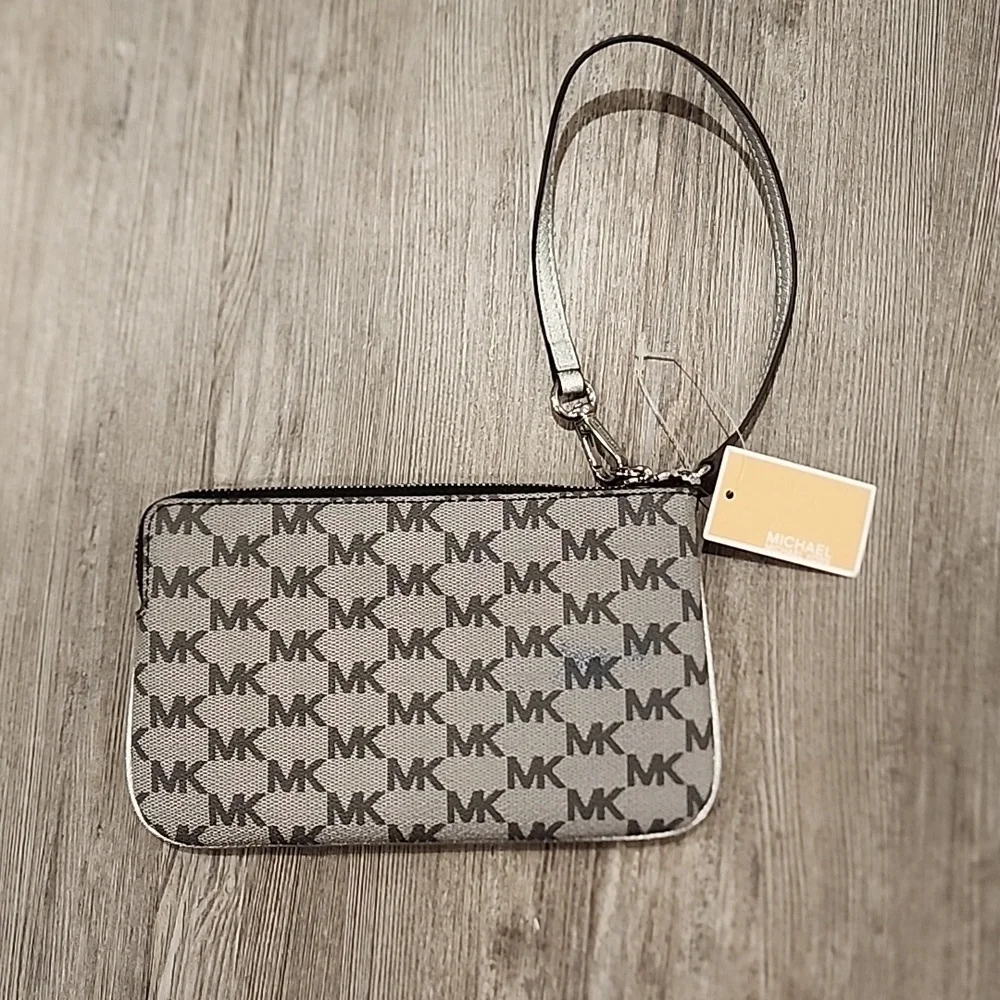 Silver Michael Kors Wristlet - Picture 2 of 3